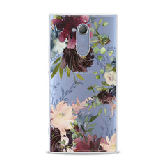 Lex Altern TPU Silicone Sony Xperia Case Purple Flowers