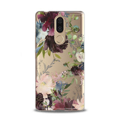 Lex Altern Purple Flowers Lenovo Case