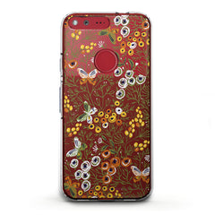 Lex Altern TPU Silicone Google Pixel Case Wild Flowers