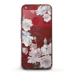 Lex Altern TPU Silicone Google Pixel Case Drawing Flowers