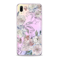 Lex Altern TPU Silicone VIVO Case Drawing Flowers