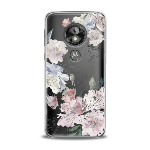 Lex Altern Drawing Flowers Motorola Case