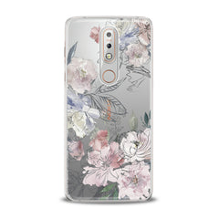 Lex Altern TPU Silicone Nokia Case Drawing Flowers