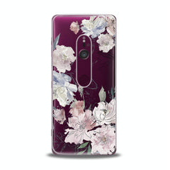 Lex Altern TPU Silicone Sony Xperia Case Drawing Flowers