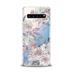 Lex Altern TPU Silicone Samsung Galaxy Case Drawing Flowers