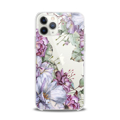 Lex Altern TPU Silicone iPhone Case Violet Flowers