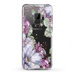 Lex Altern TPU Silicone Samsung Galaxy Case Violet Flowers