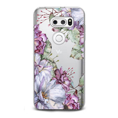 Lex Altern TPU Silicone LG Case Violet Flowers