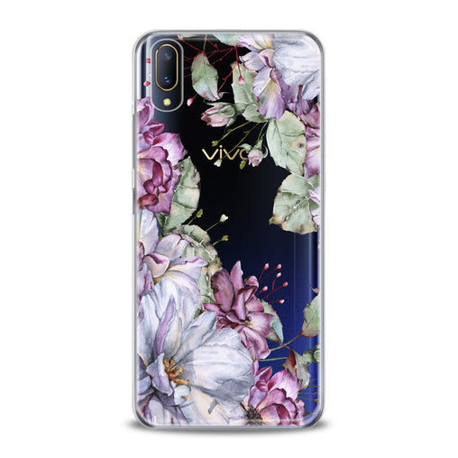 Lex Altern Violet Flowers Vivo Case