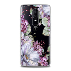 Lex Altern Violet Flowers OnePlus Case