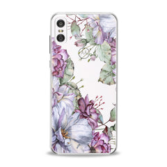 Lex Altern TPU Silicone Motorola Case Violet Flowers