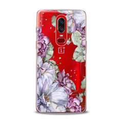 Lex Altern TPU Silicone OnePlus Case Violet Flowers