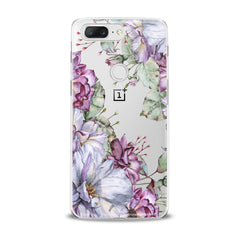 Lex Altern TPU Silicone OnePlus Case Violet Flowers