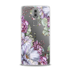 Lex Altern TPU Silicone Phone Case Violet Flowers