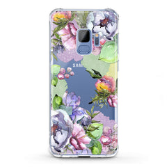 Lex Altern TPU Silicone Samsung Galaxy Case Watercolor Flowers Art
