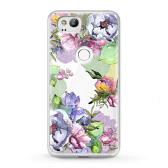 Lex Altern Google Pixel Case Watercolor Flowers Art