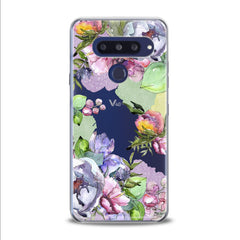 Lex Altern TPU Silicone LG Case Watercolor Flowers Art