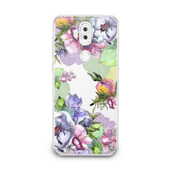 Lex Altern Watercolor Flowers Art Asus Zenfone Case