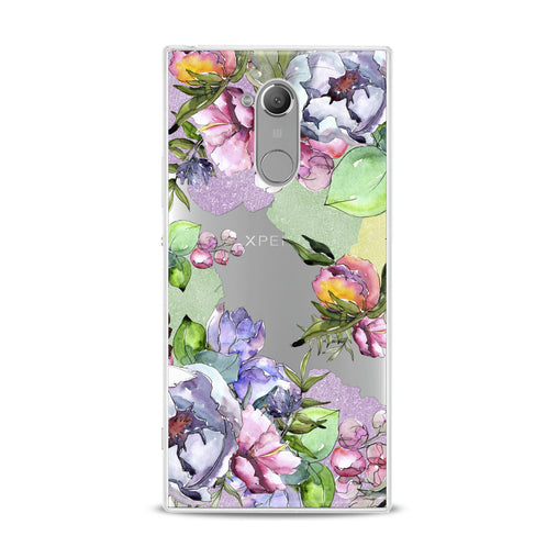 Lex Altern Watercolor Flowers Art Sony Xperia Case