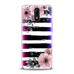 Lex Altern Striped Floral Oppo Case