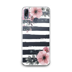 Lex Altern Striped Floral Asus Zenfone Case