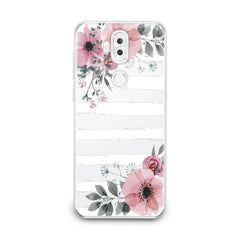 Lex Altern TPU Silicone Asus Zenfone Case Striped Floral