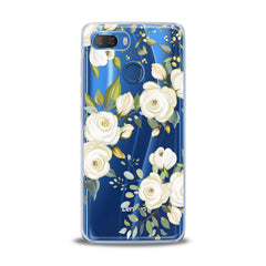 Lex Altern TPU Silicone Lenovo Case White Roses