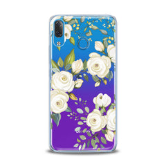 Lex Altern TPU Silicone Lenovo Case White Roses