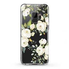 Lex Altern TPU Silicone Samsung Galaxy Case White Roses