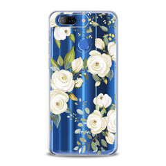 Lex Altern TPU Silicone Lenovo Case White Roses