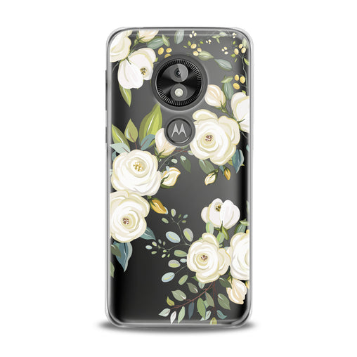 Lex Altern White Roses Motorola Case