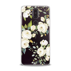 Lex Altern TPU Silicone Nokia Case White Roses