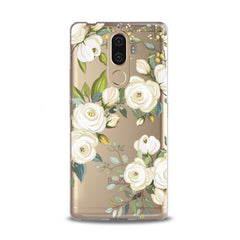 Lex Altern TPU Silicone Lenovo Case White Roses