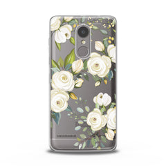 Lex Altern White Roses Lenovo Case