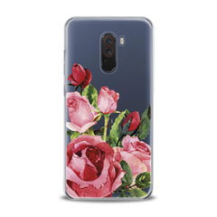 Lex Altern TPU Silicone Xiaomi Redmi Mi Case Floral Red Roses