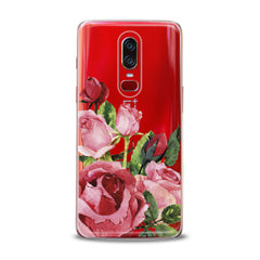 Lex Altern TPU Silicone OnePlus Case Floral Red Roses