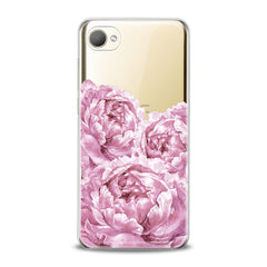 Lex Altern TPU Silicone HTC Case Pink Peonies