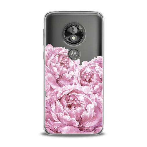 Lex Altern Pink Peonies Motorola Case