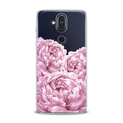 Lex Altern TPU Silicone Nokia Case Pink Peonies