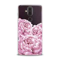 Lex Altern TPU Silicone Nokia Case Pink Peonies