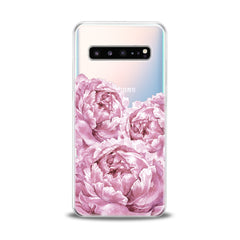 Lex Altern TPU Silicone Samsung Galaxy Case Pink Peonies