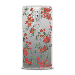 Lex Altern Red Wildflower Nokia Case