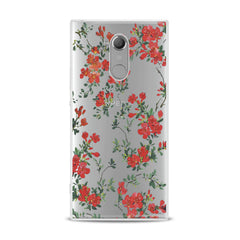 Lex Altern Red Wildflower Sony Xperia Case