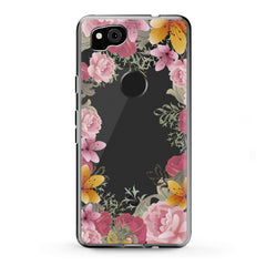 Lex Altern TPU Silicone Google Pixel Case Pink Bouquet