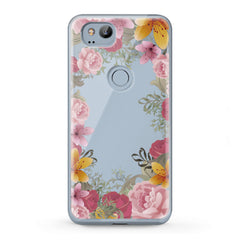 Lex Altern TPU Silicone Google Pixel Case Pink Bouquet