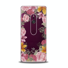 Lex Altern TPU Silicone Sony Xperia Case Pink Bouquet