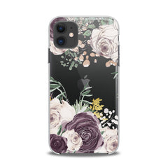 Lex Altern TPU Silicone iPhone Case Beige Roses