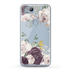 Lex Altern TPU Silicone Google Pixel Case Beige Roses