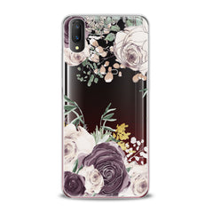 Lex Altern TPU Silicone VIVO Case Beige Roses