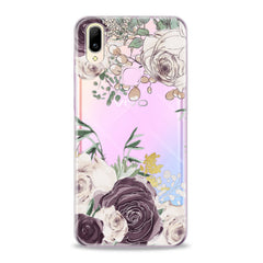 Lex Altern TPU Silicone VIVO Case Beige Roses